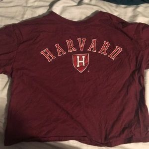 Harvard crop top